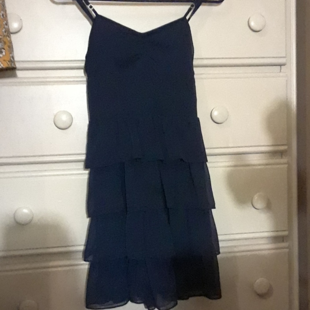 Navy blue aeropostale dress